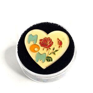 Vintage I Love Mom Collectible Pin